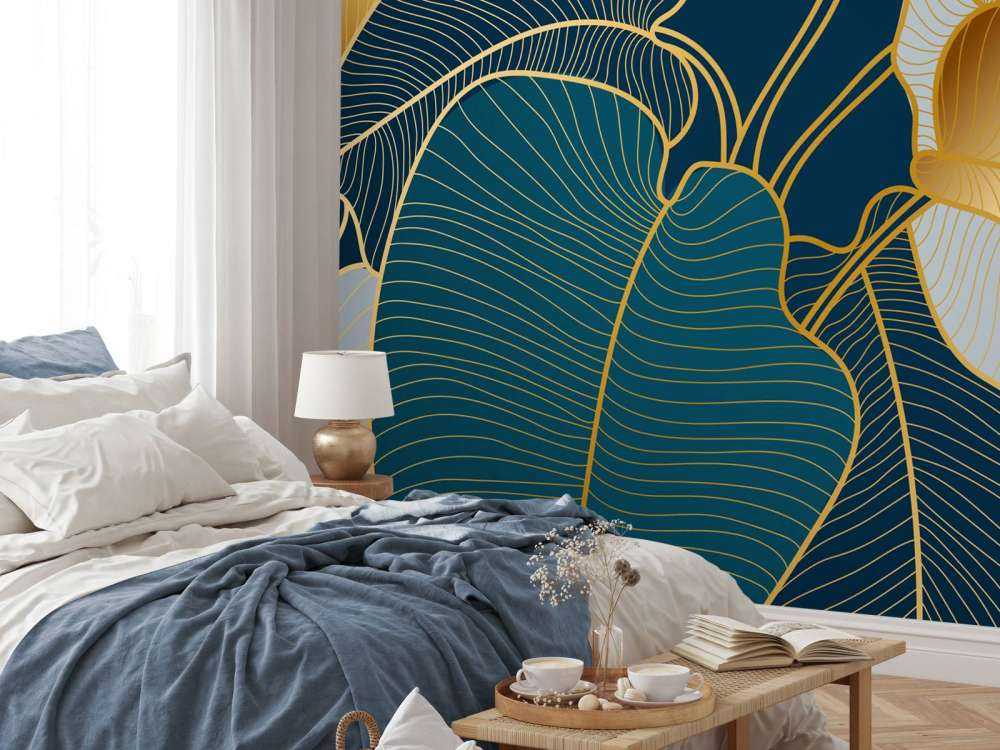 Luksuriøs gull Art Deco
