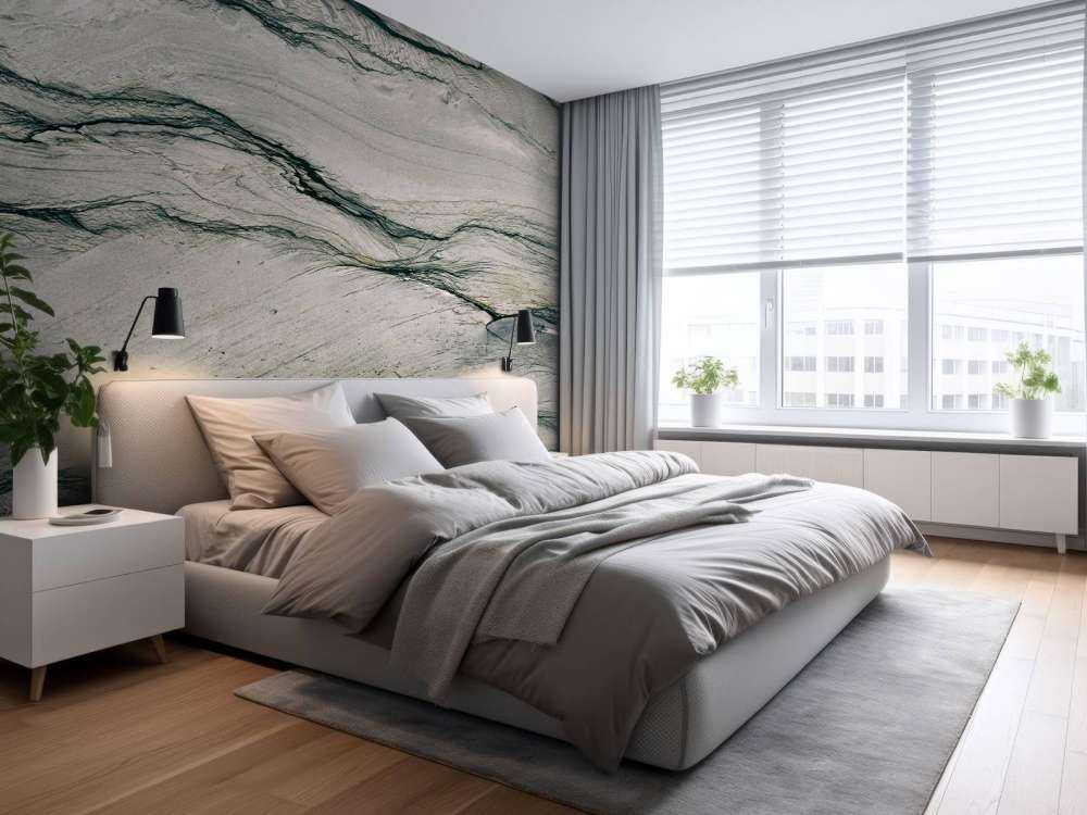 Lagdelt marmor med dybde