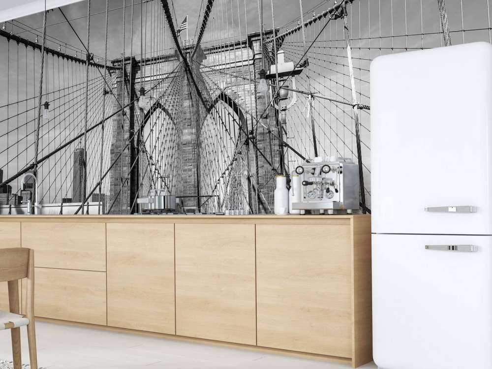 Bridge i svart og hvitt