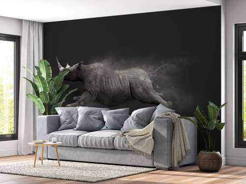 Hoppende neshorn