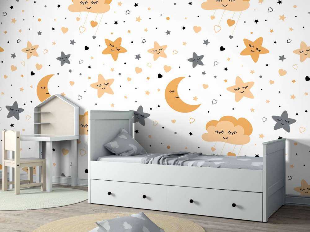 Skyer, måner og stjerner