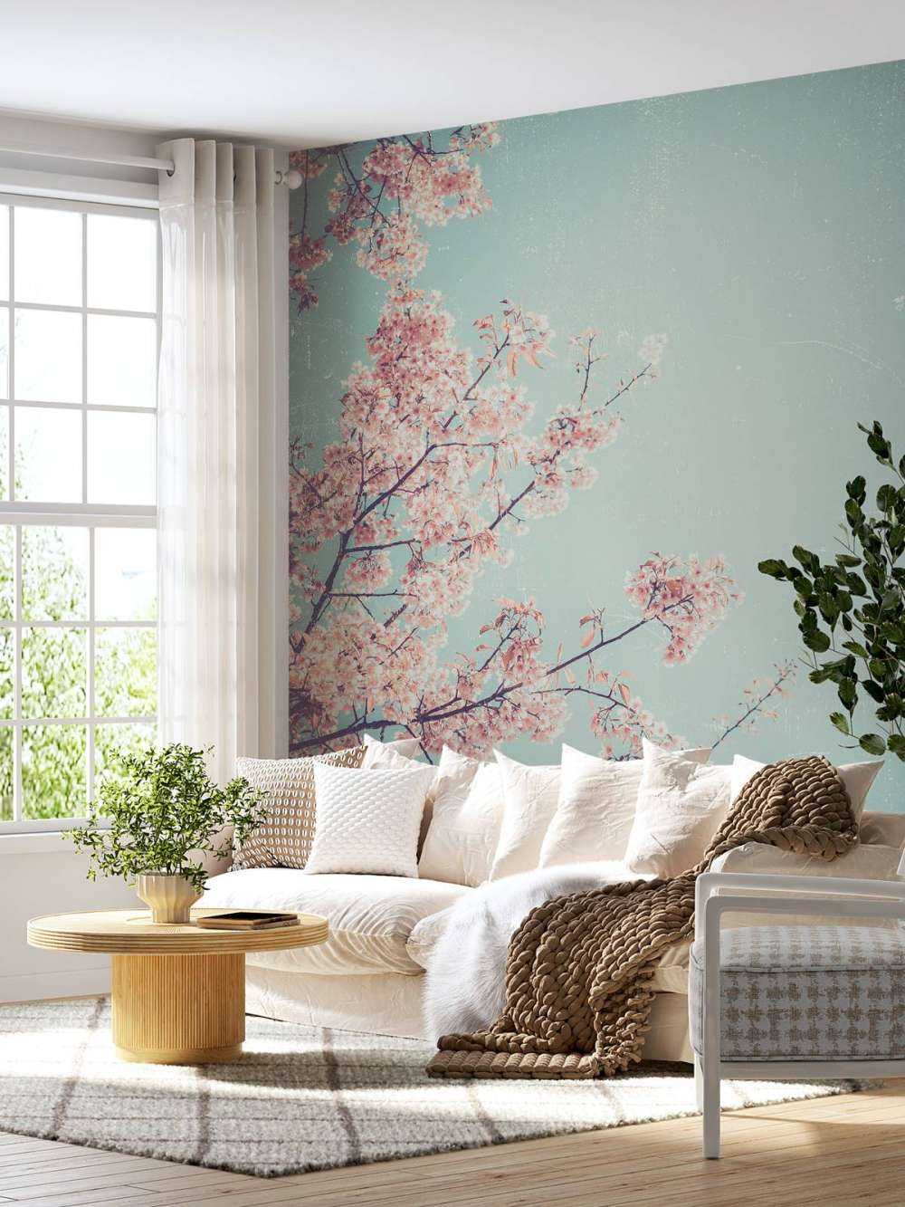 Vintage japanske blomster