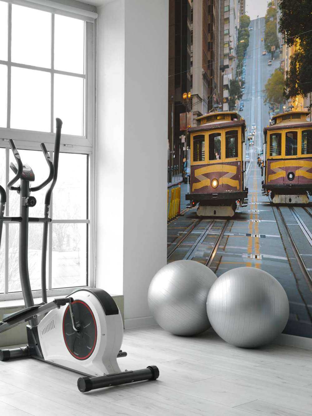 Gule trikker i San Francisco USA