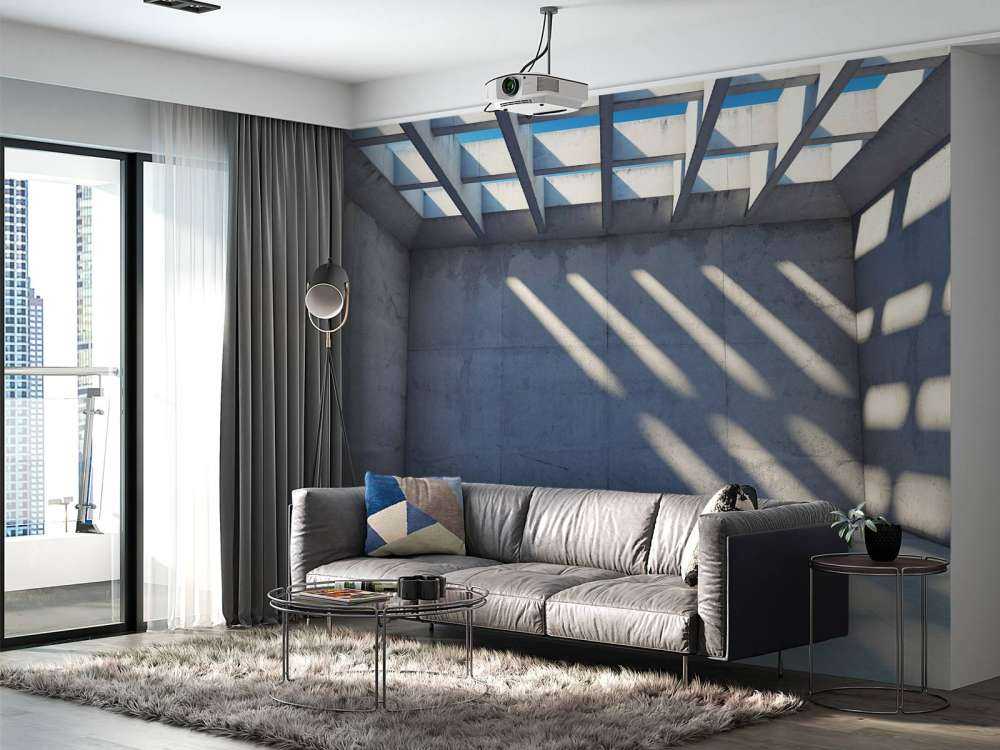 Tom plass med åpent tak