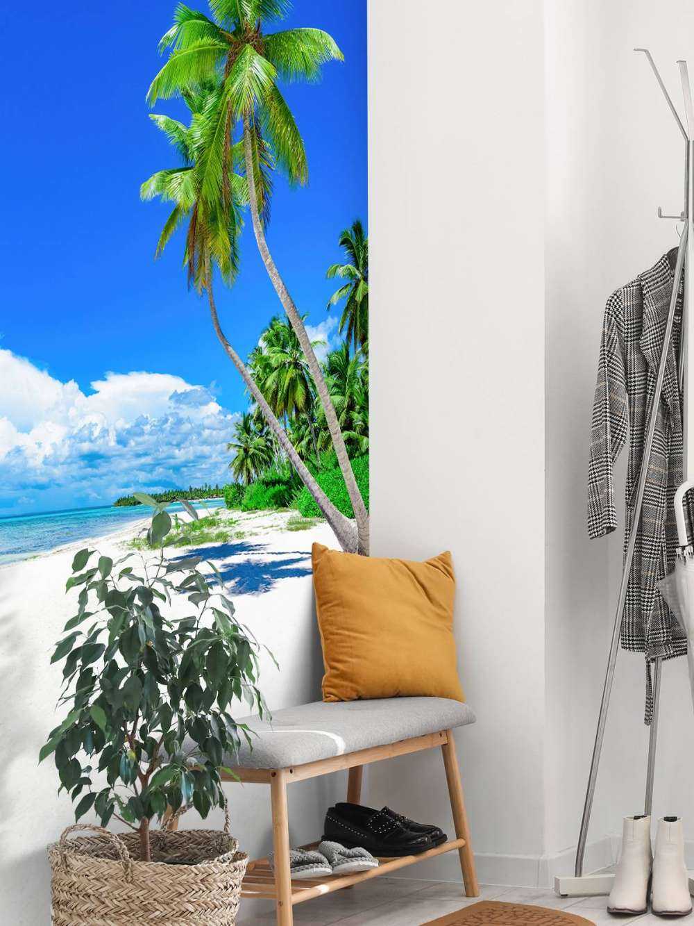 Himmelsk tropisk strand