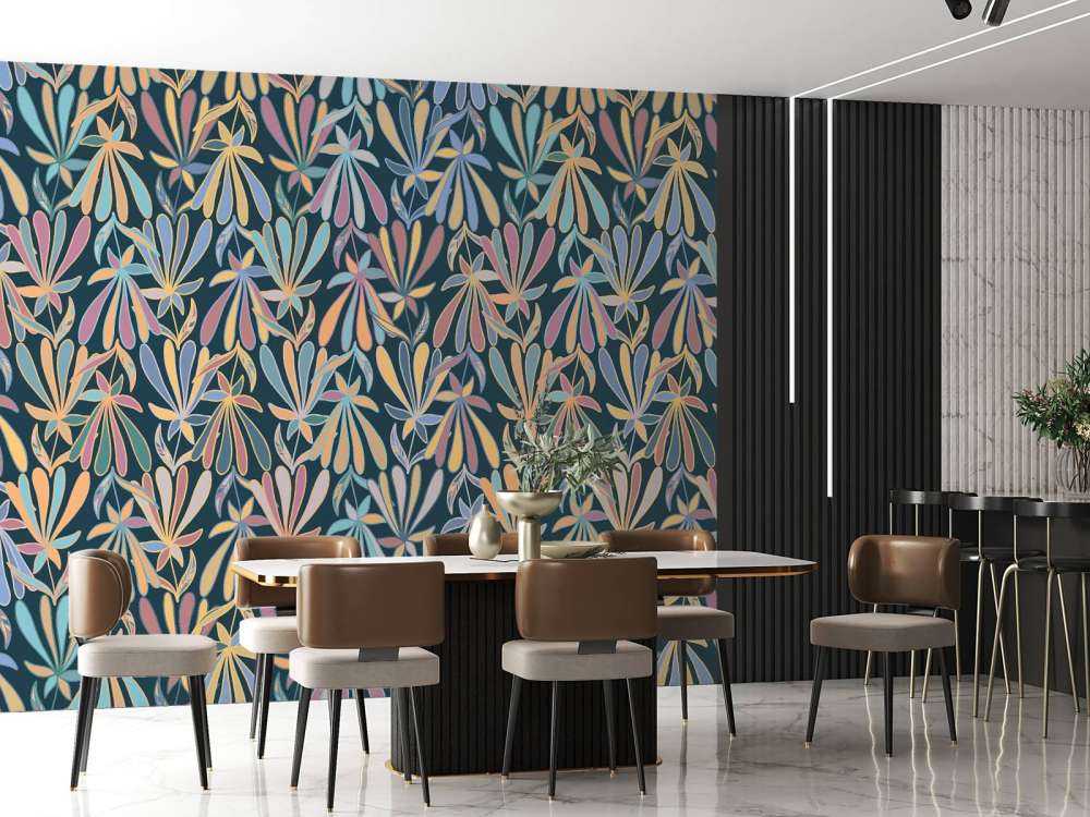 Blomster i pastelfarver