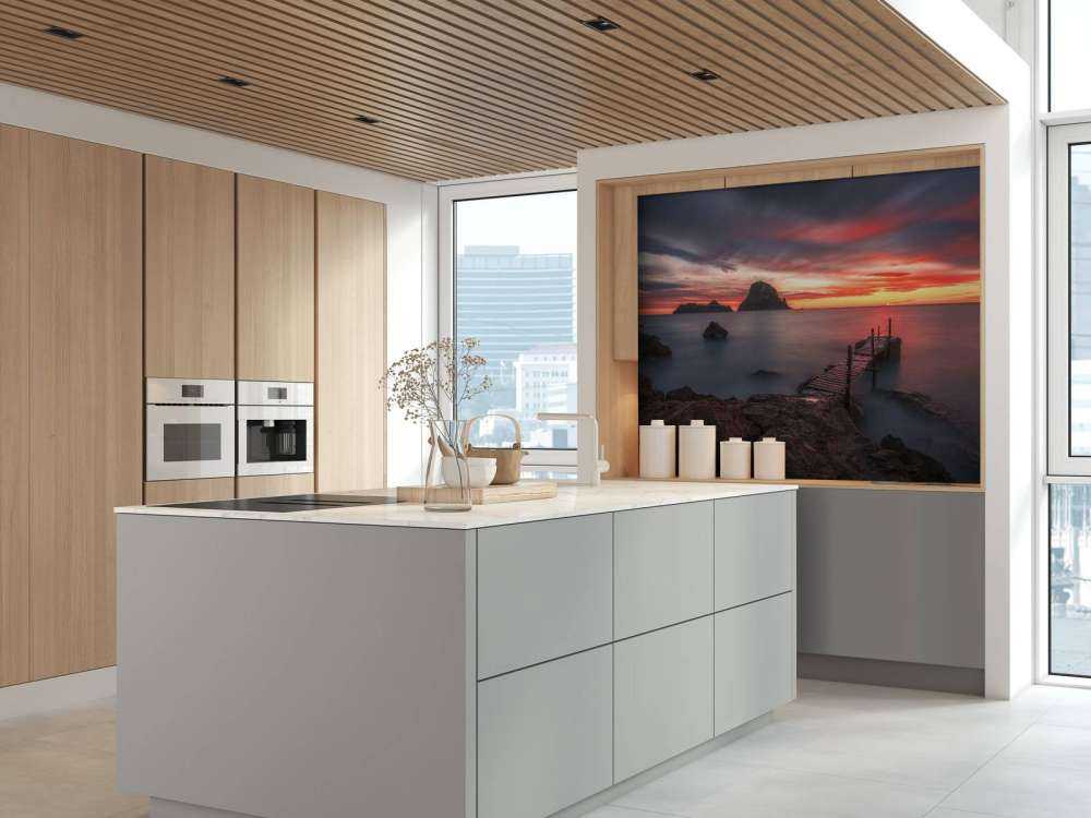 Red sunset in Ibiza ...