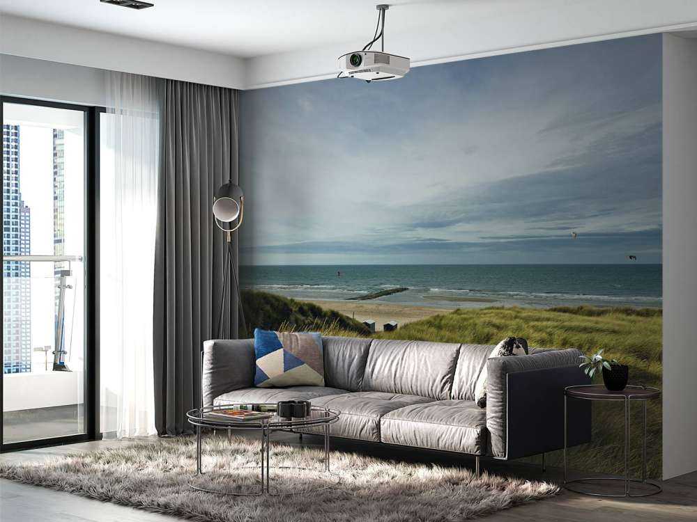 Stranden fra klitterne