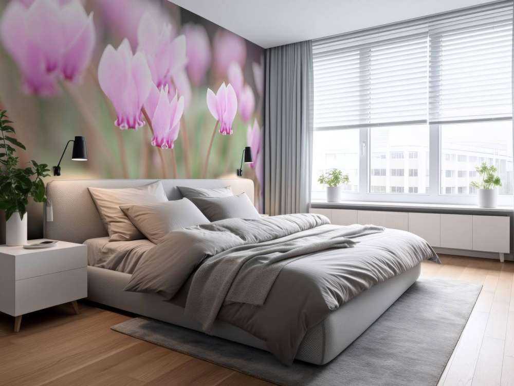 Smukke vedbend blomster