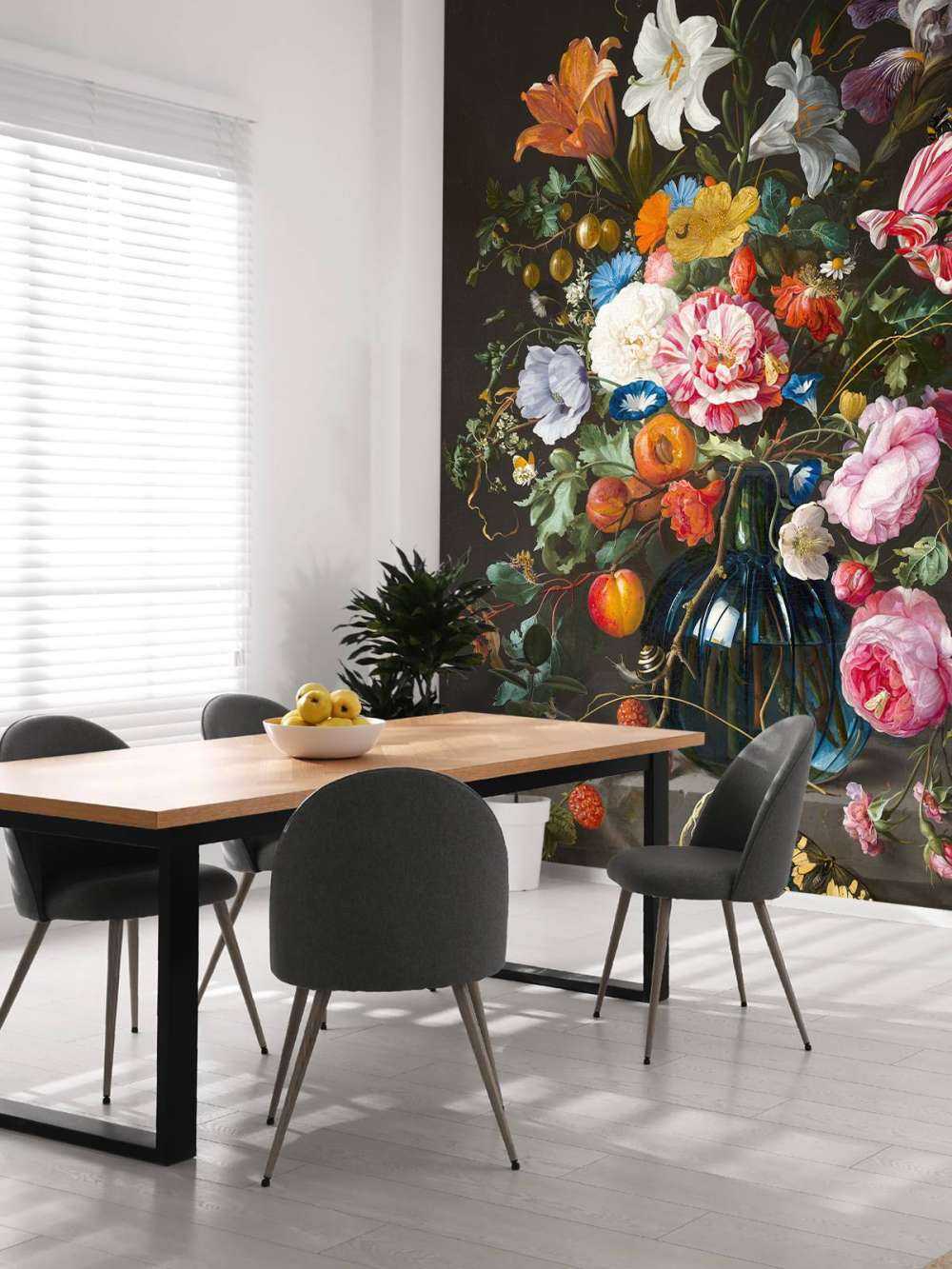 Vase med blomster