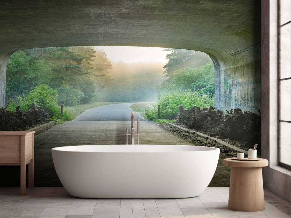 Sol i slutningen af __en tunnel