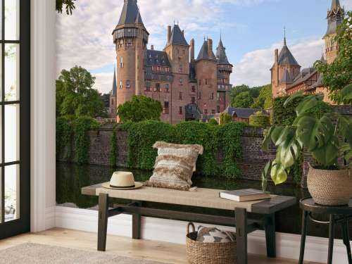 Castle de Haar fra vandet