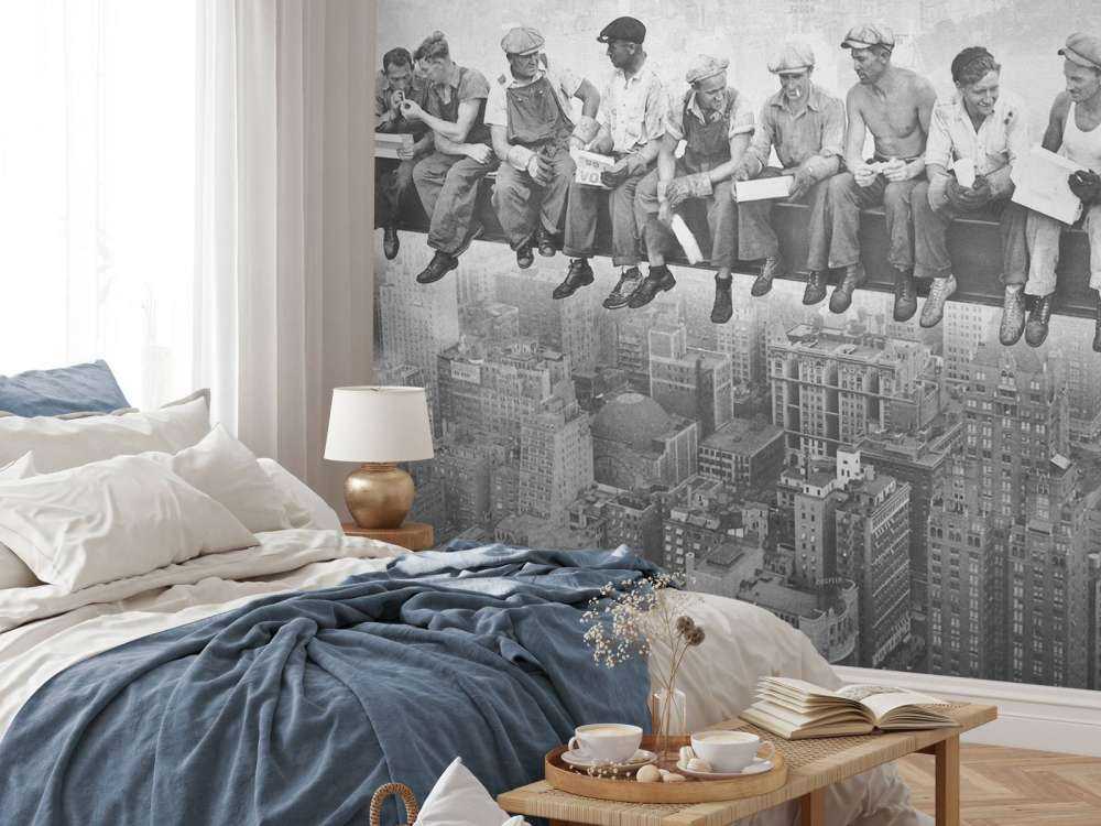 Frokost på en skyskraber