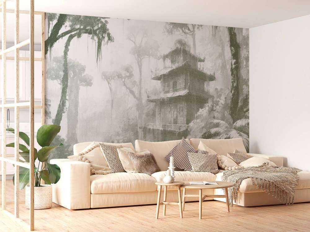 Skjult Hytte i Tåget Skov, grøn