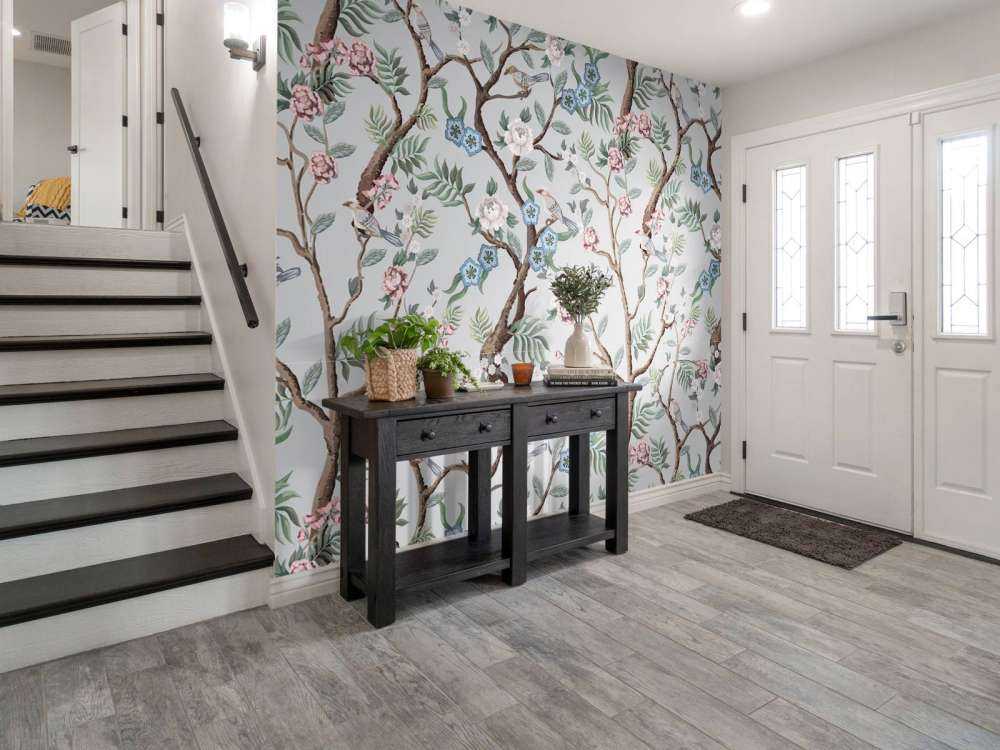 Blomstermønster, pastel