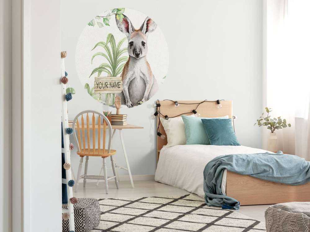 Baby kænguru i junglen