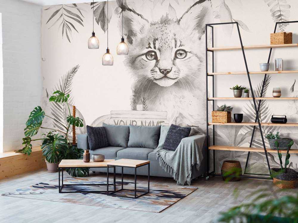 Losbaby i junglen beige