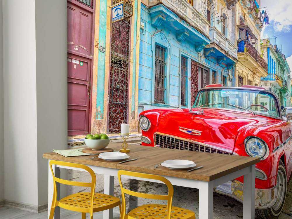 Vintage bil i Havana