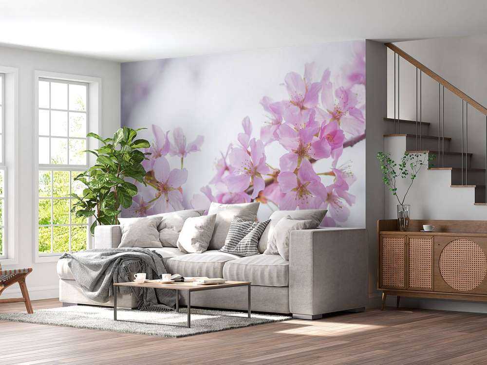 Blomstrende nærbillede