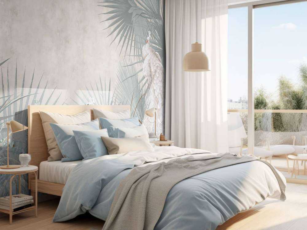 Påfåglar i tropikerna