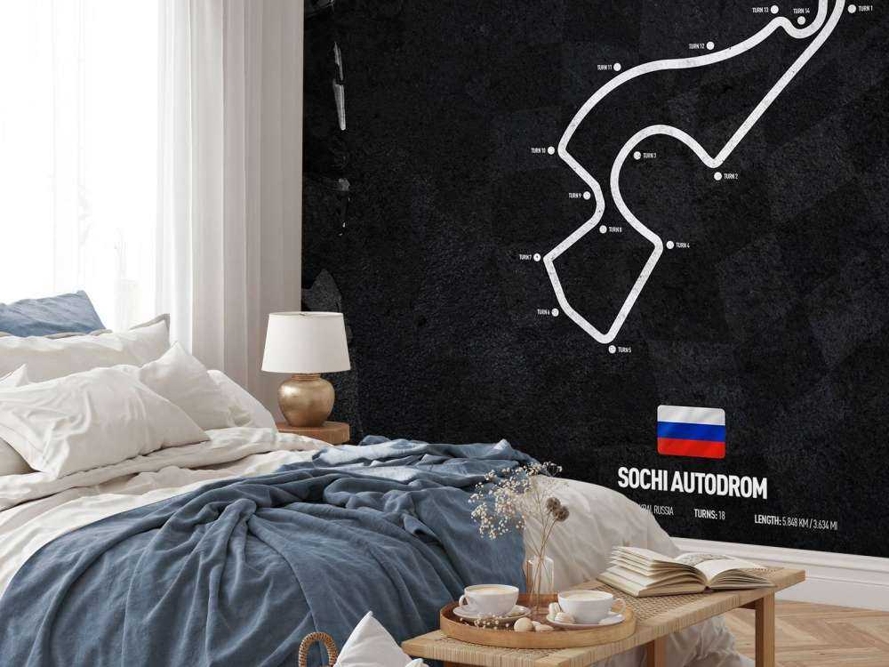 Formel 1-bana - Sochi Autodrom Russia GP - Ryssland