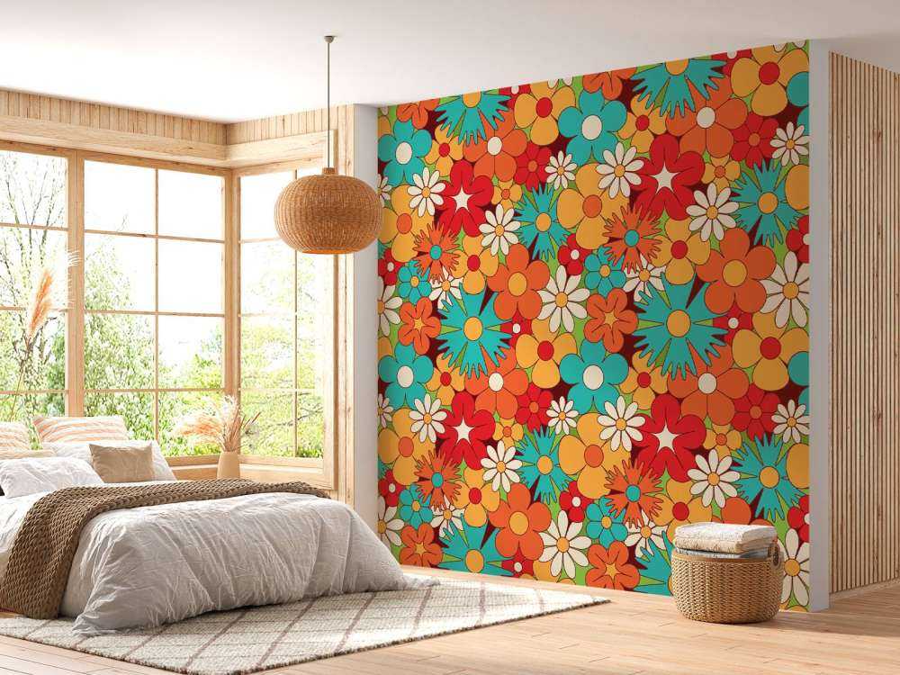 Blommor i vintagestil