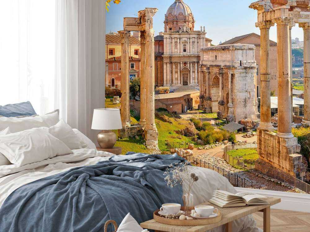 Romerska ruiner i Rom