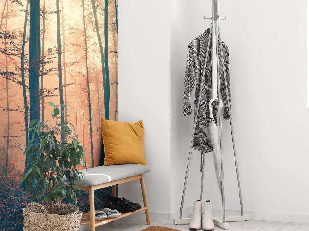 Vintage färger skog