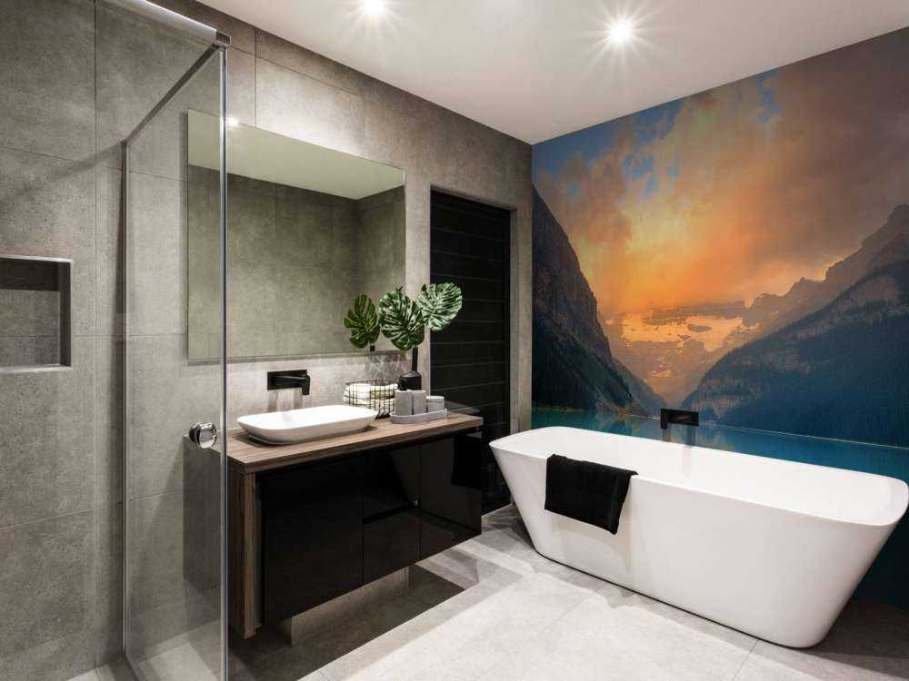 Bergsjö med ett tappningfilter