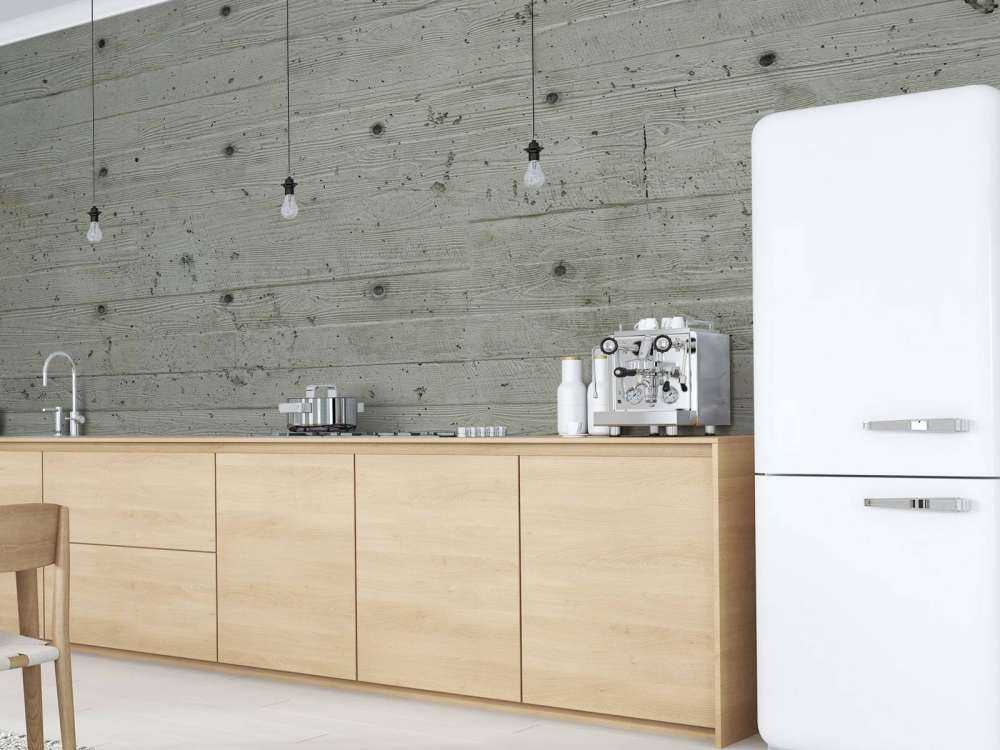 betong med träutseende