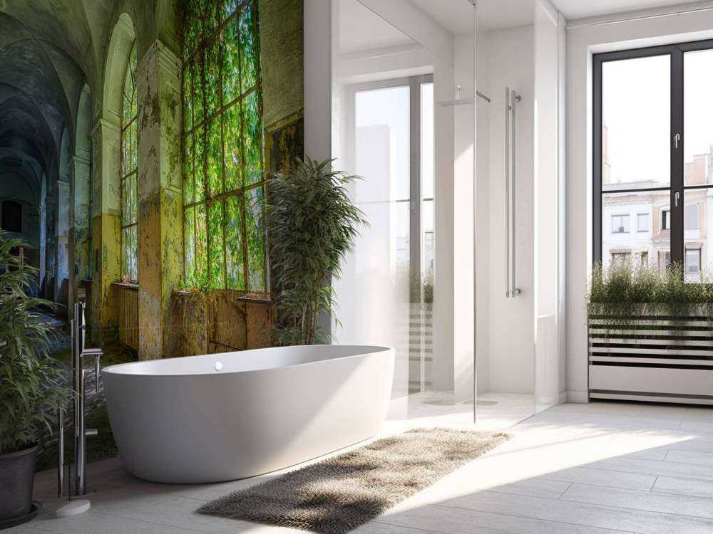 Gammal övergiven byggnad