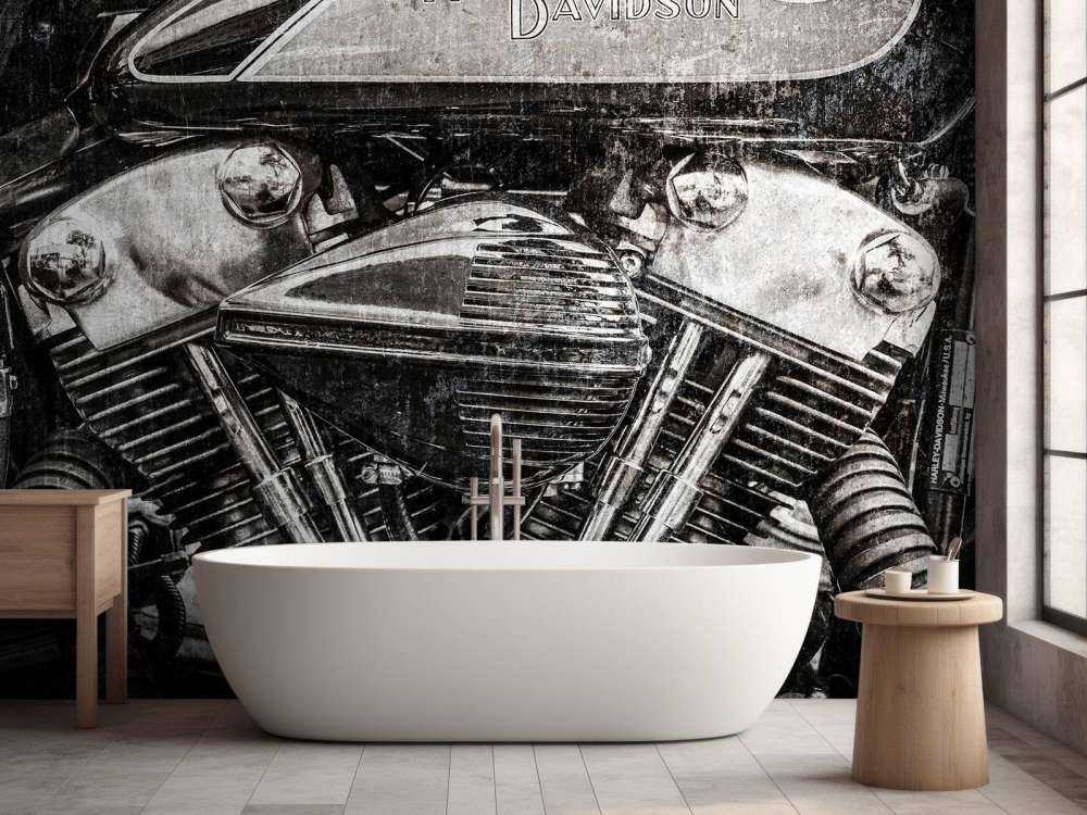 Harley davidson närbild