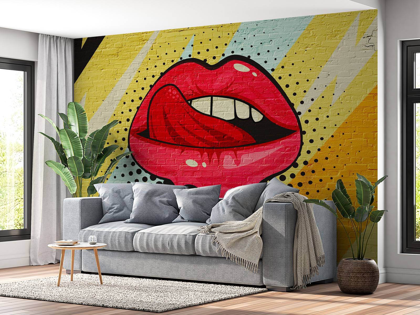 Graffiti från munnen