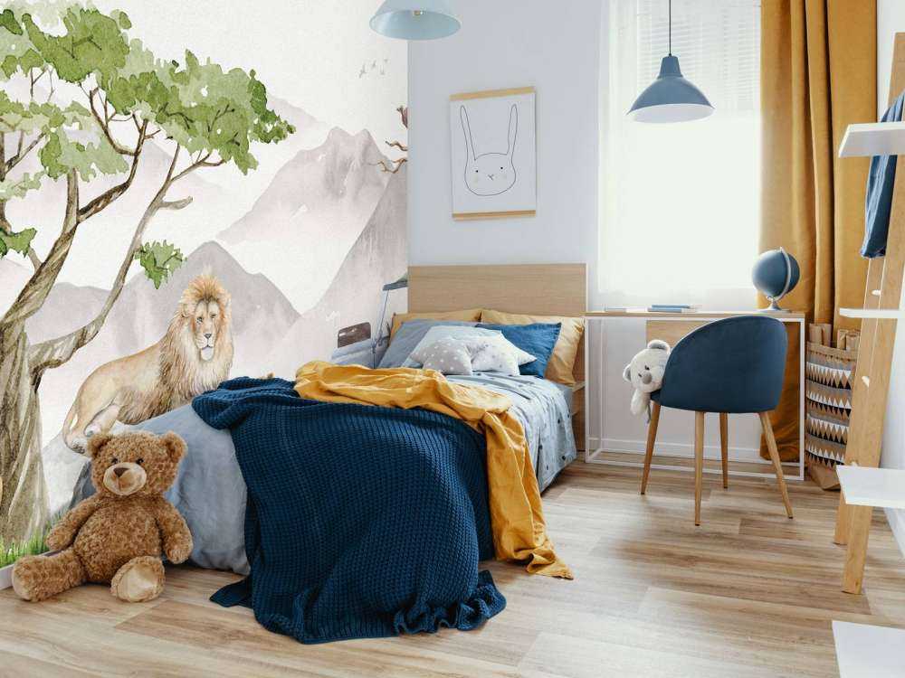 Lejon på safari