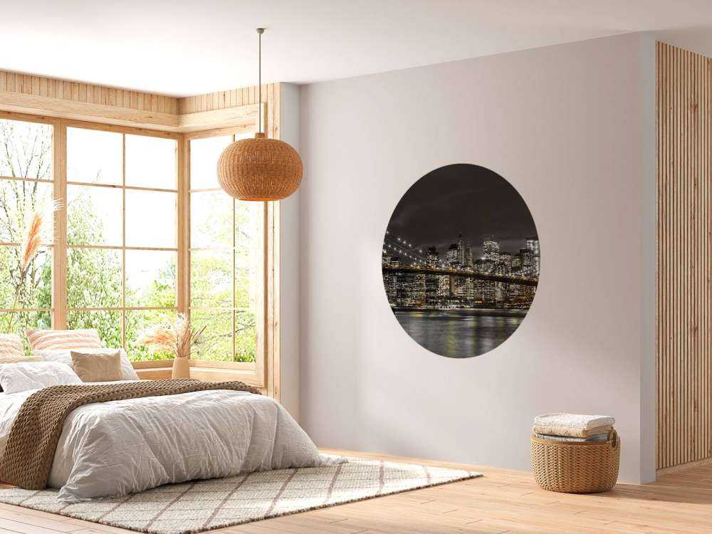 Brooklyn Bridge på natten