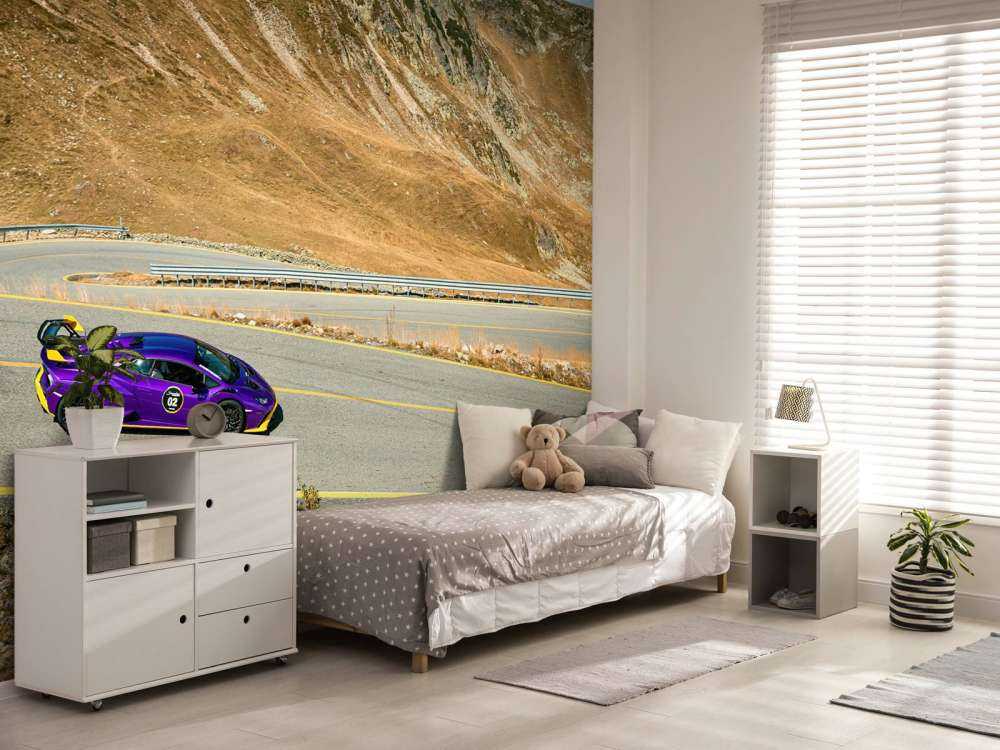 Lamborghini Huracán på bjergpas