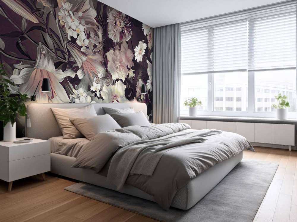 Bukket med margueritter