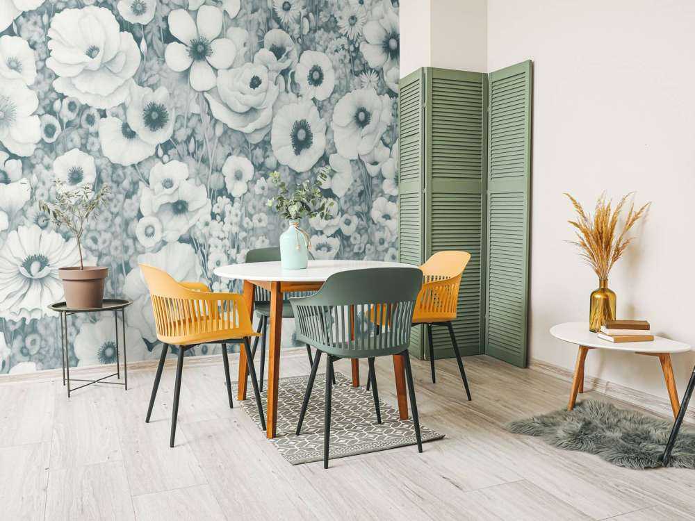 Poppy Tale Monokrom Hav