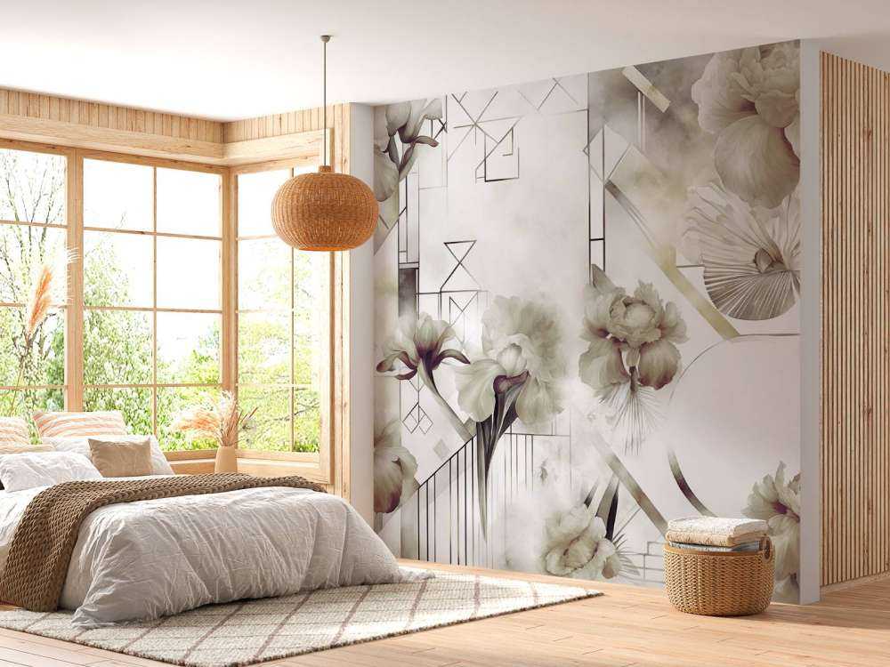 Akvarelle Geometri Grøn