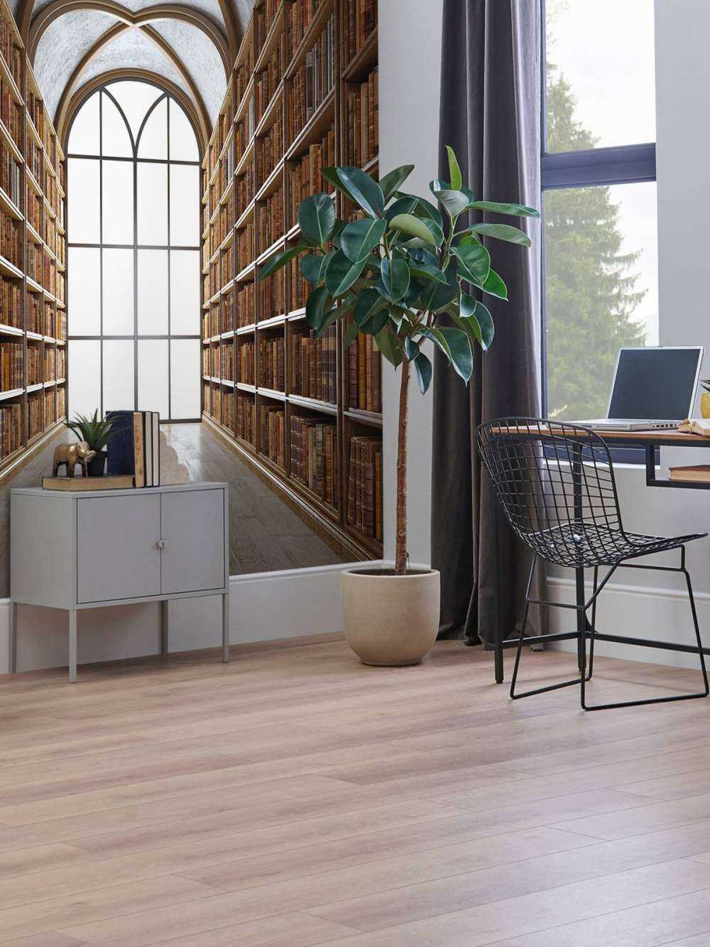 Middelalderlig biblioteksal