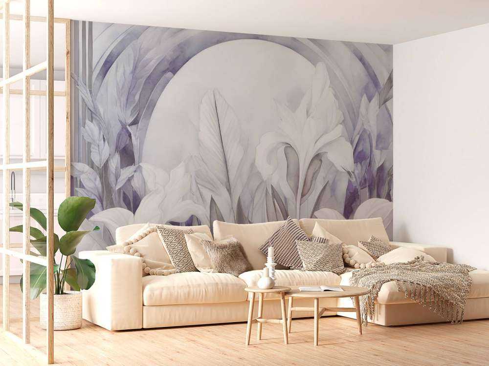 Iris ved solopgang lilla