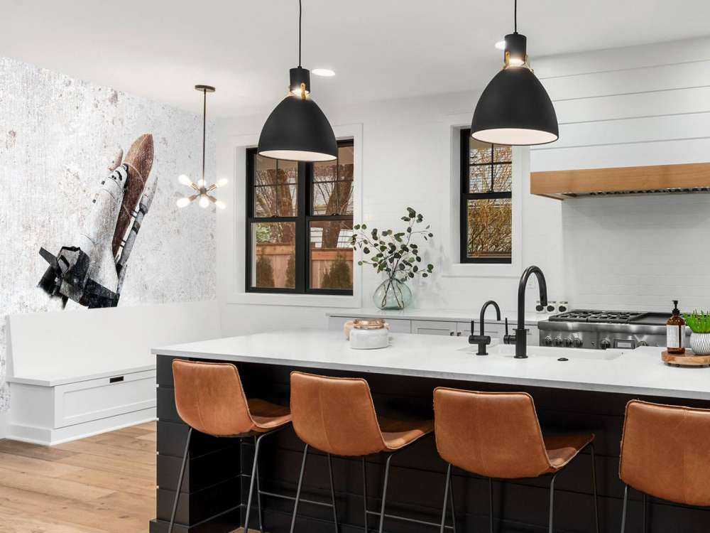 Spaceshuttle på beton