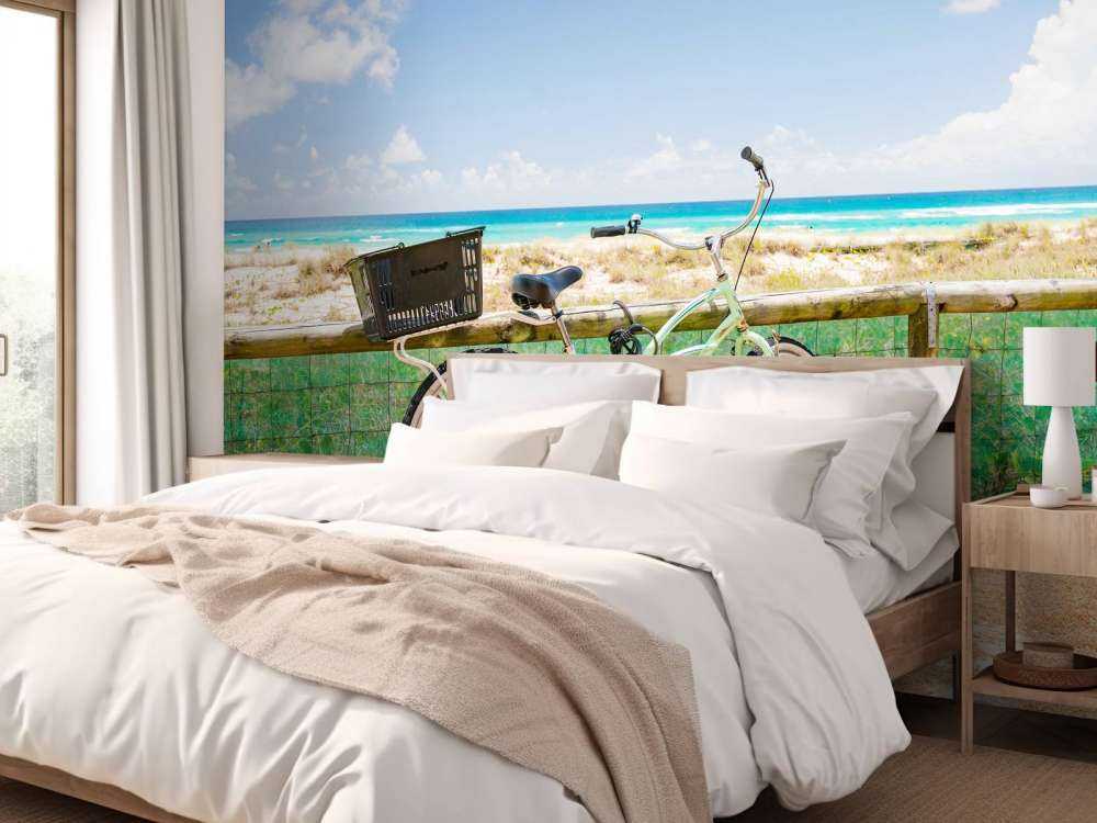 Cykel stranden