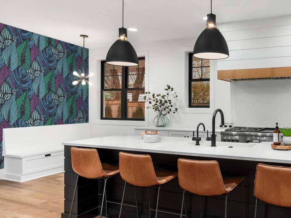 Tropisk bladmønster