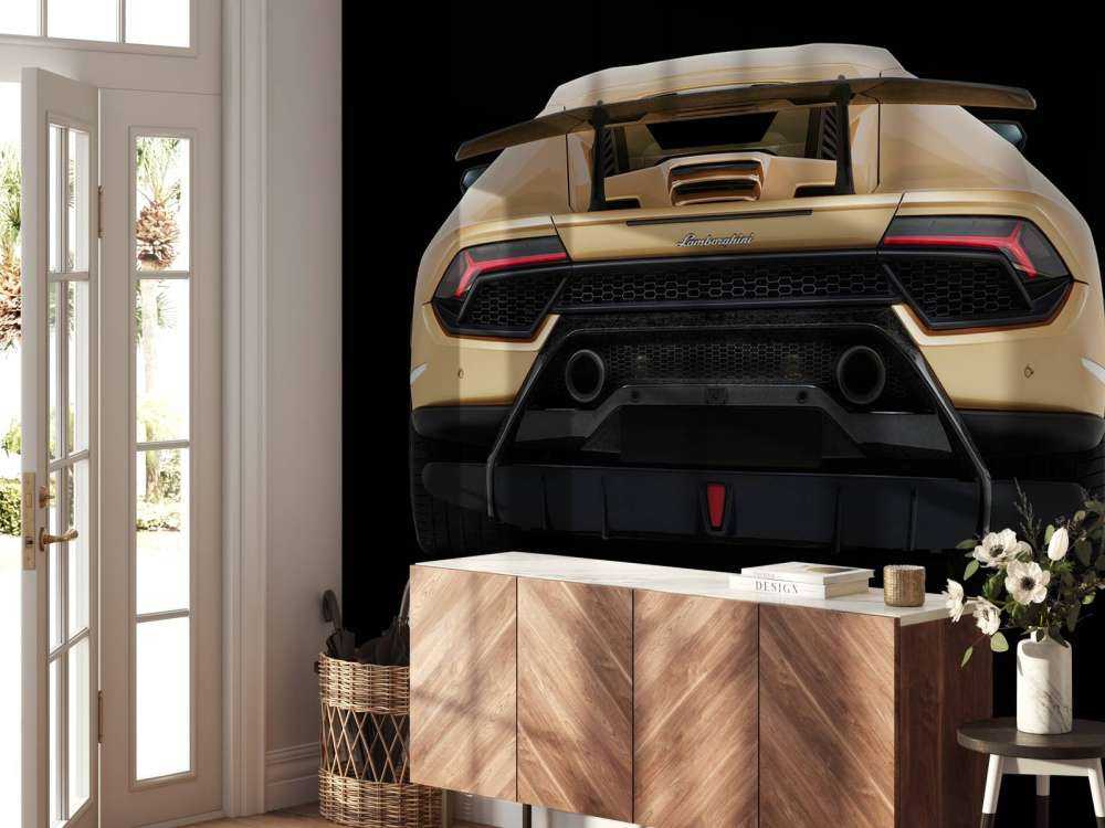 Lamborghini Huracan - Set bagfra, sort