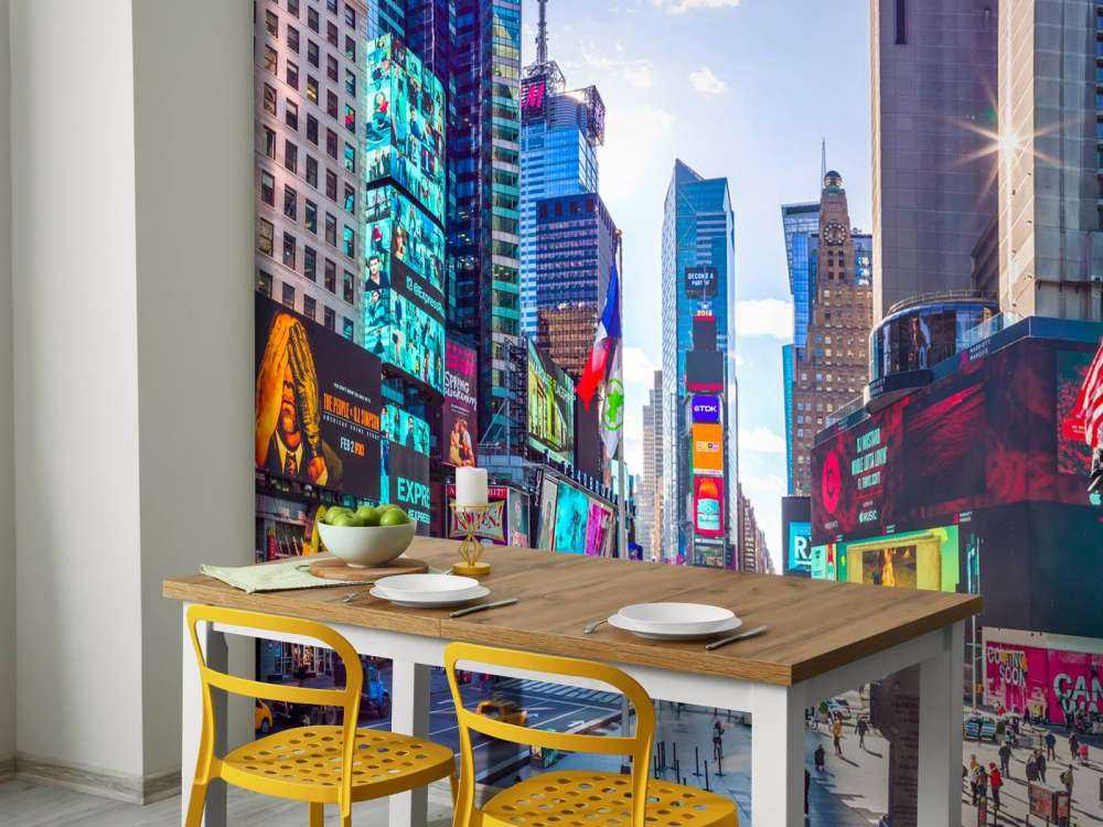 Times Square om dagen