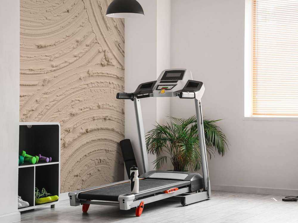 Zen-cirkler med grov struktur i taupe