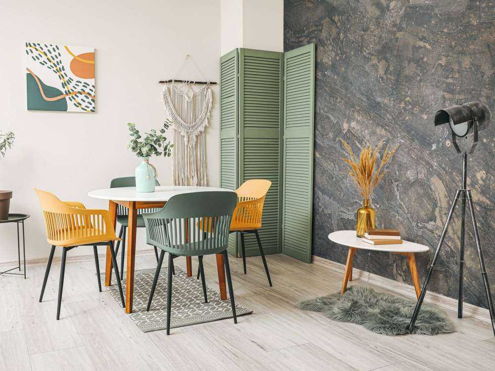 Marmor med en grå sandfarve