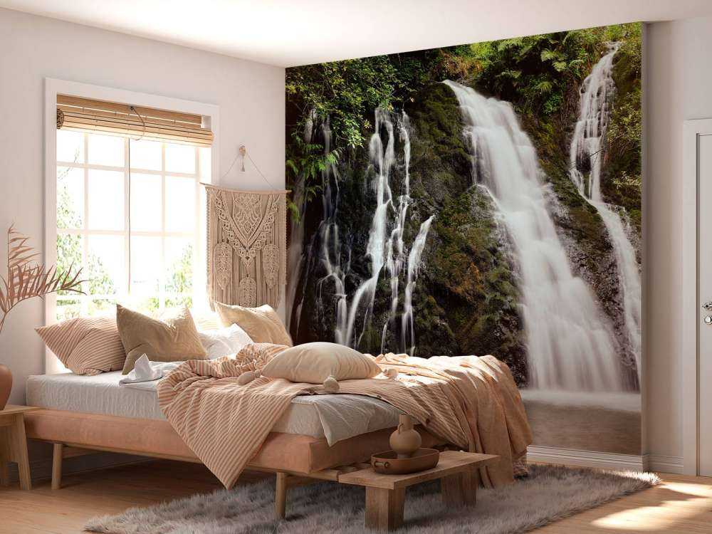 Vandfald med 4 vandløb