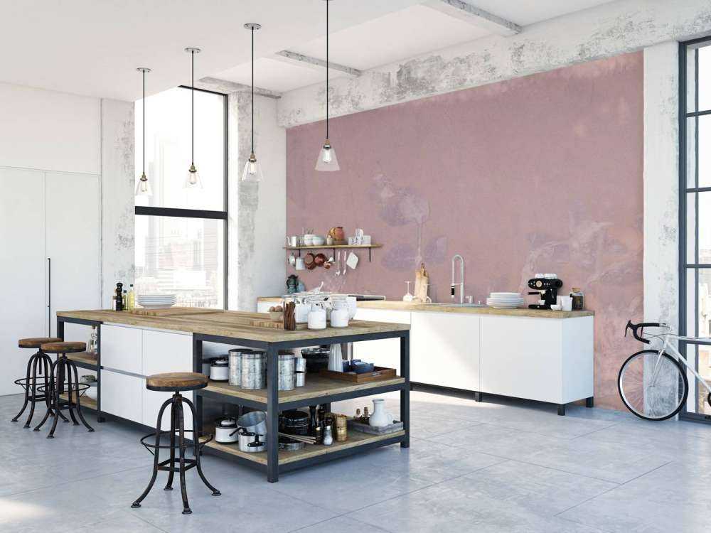 Wilde geranium en sneeuwbes - mauve